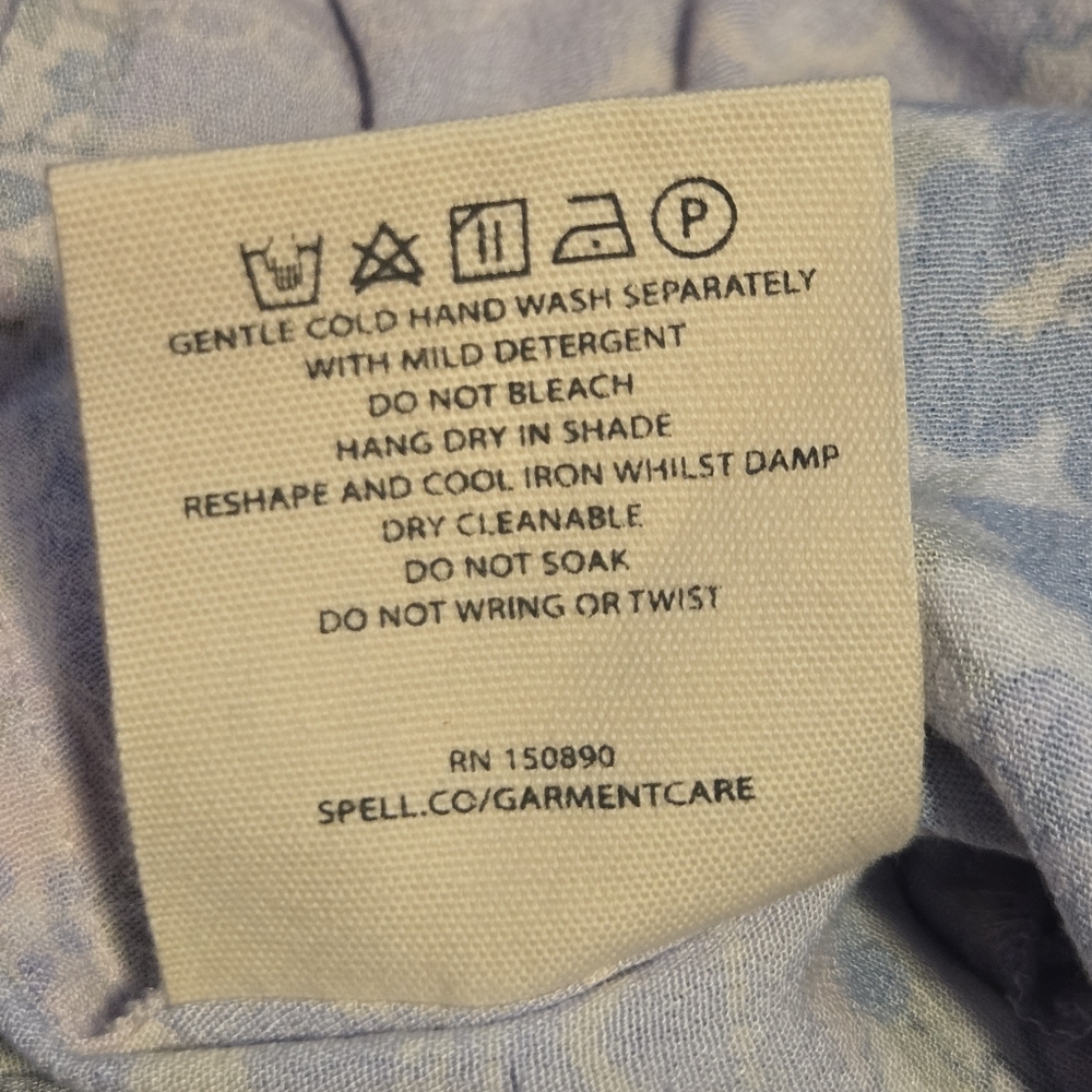 SPELL Womens Boho Colorful Patchwork Jacaranda Ch… - image 5